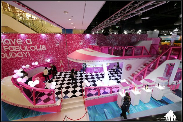台茂購物中心B2【Barbie CRUISE PARTY】夢幻芭比遊輪大型裝置藝術~