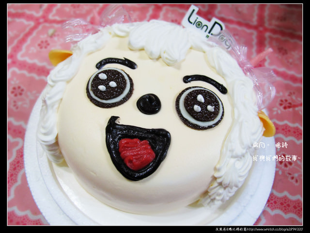 生日蛋糕【籟恩都格(Lion Dog)蛋糕塑型館】歡慶庭寶貝7歲生日~